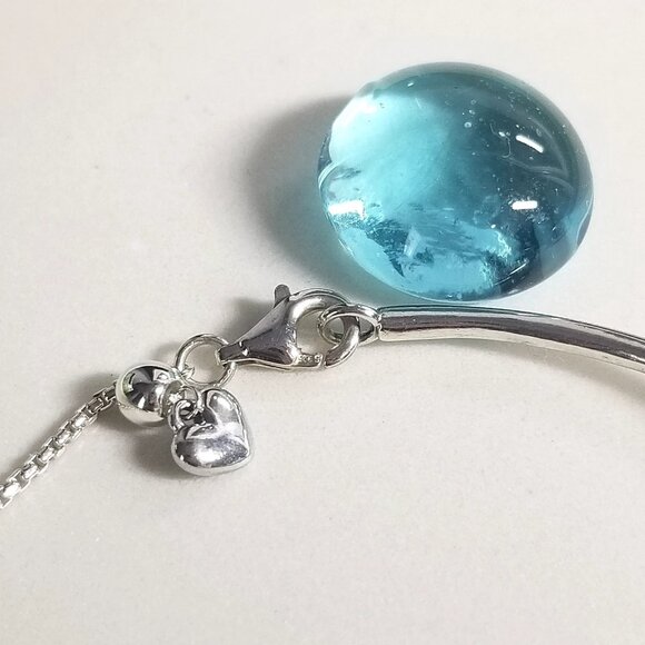 Authentic Pandora Sterling Silver Brilliant Bow Bangle Bolo Bracelet CZ Stones - Picture 3 of 5